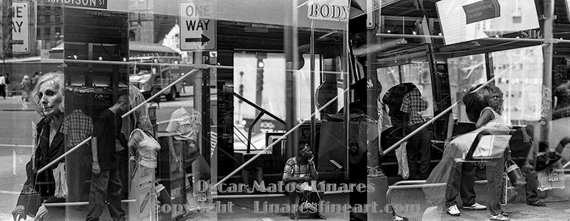 "Back of the bus" - Street Photography