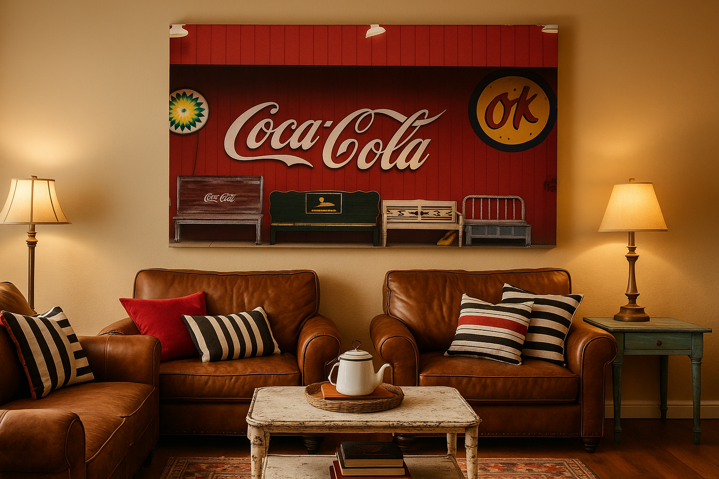 "American Seats" - Cityscape Art