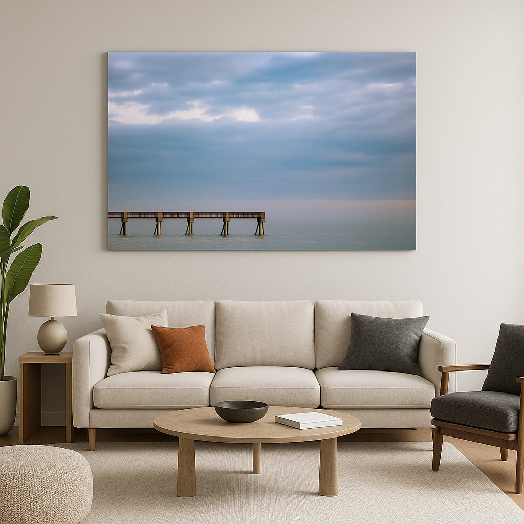 "Just another day (My pier)" - Landscape Art