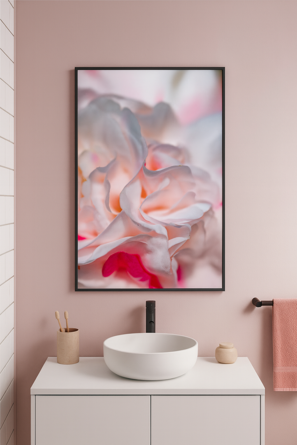 "Pink emotions" - Botanical Art