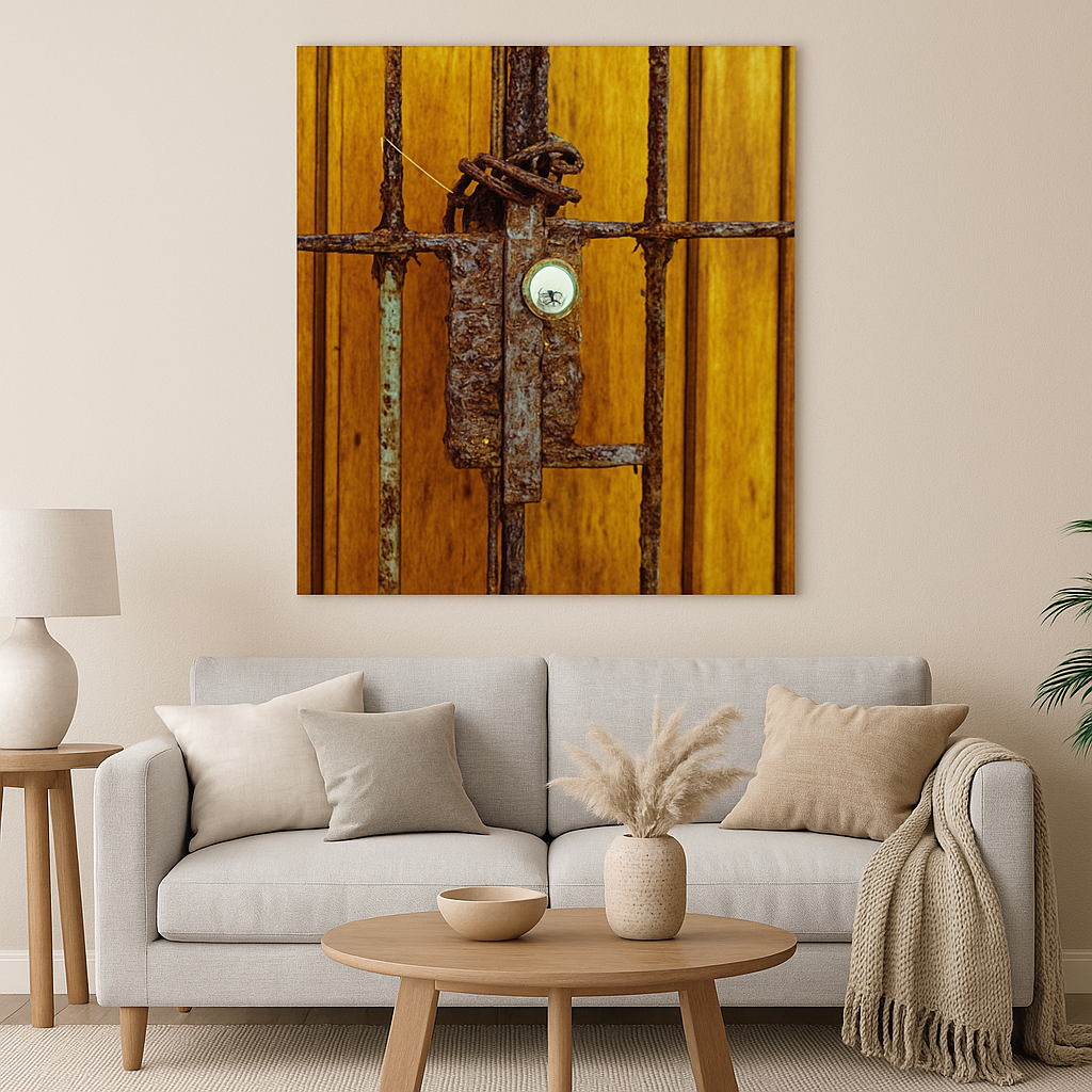 "The Mystery of the Past" - Minimalist Art