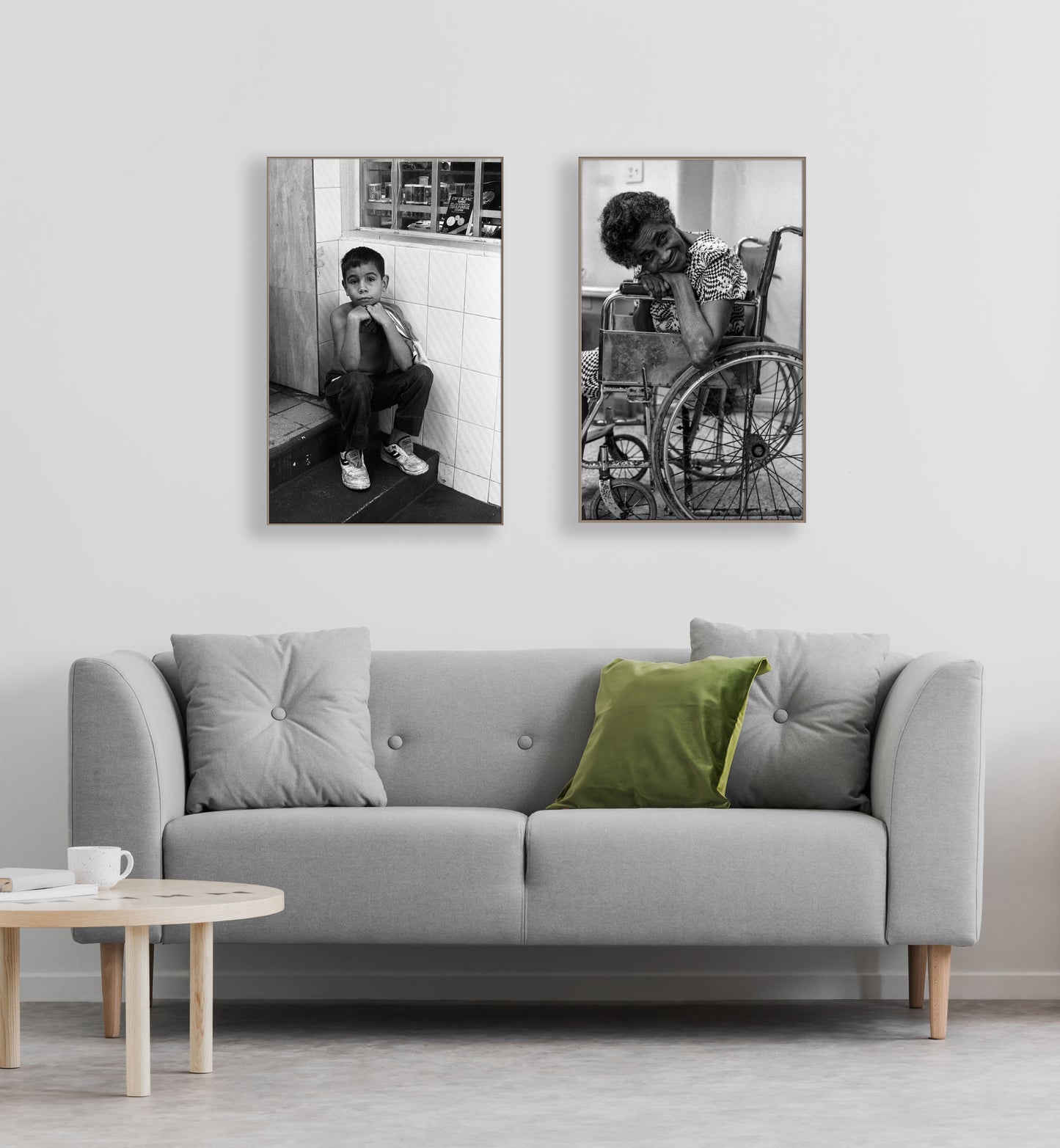 "Waiting for His Parents" - Street Photography