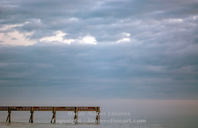 "Just another day (My pier)" - Landscape Art