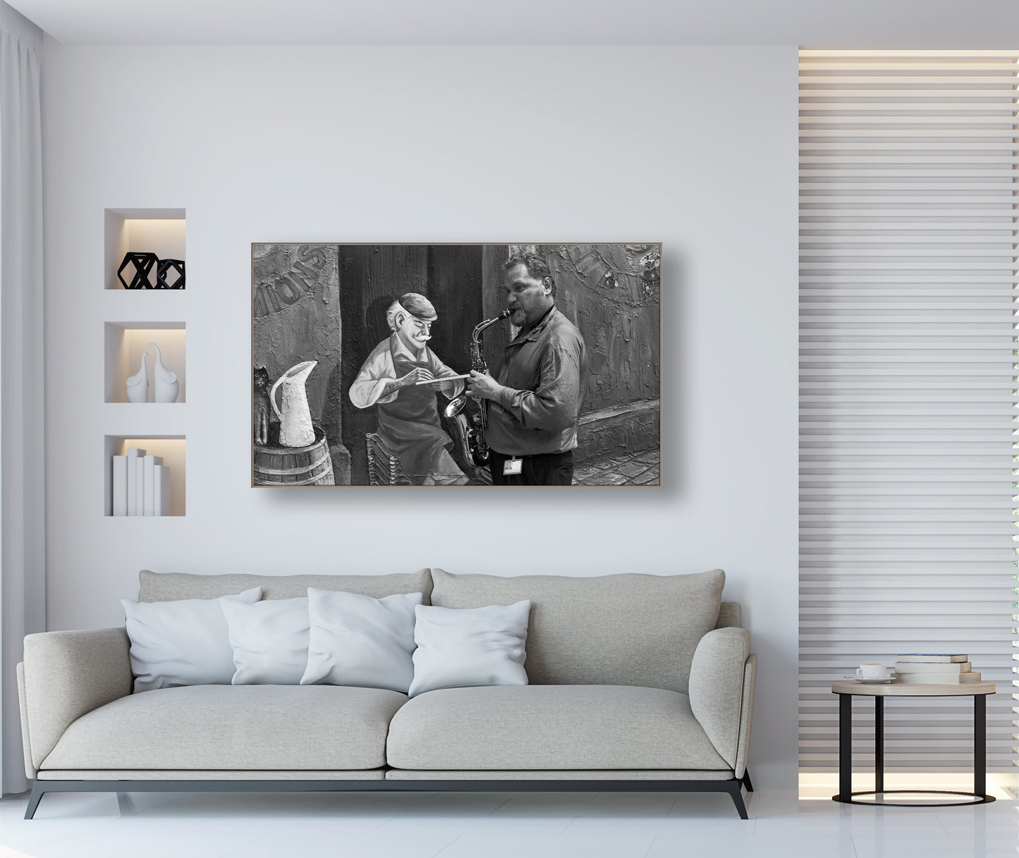 "The Player in Old Town" - Street Photography