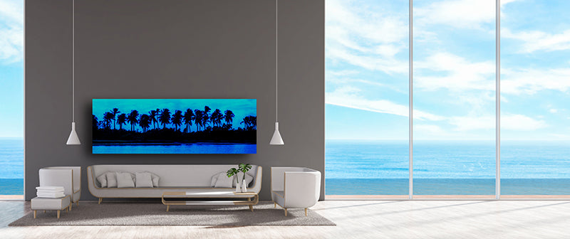 "Pano Blue Vision" - Landscape Art