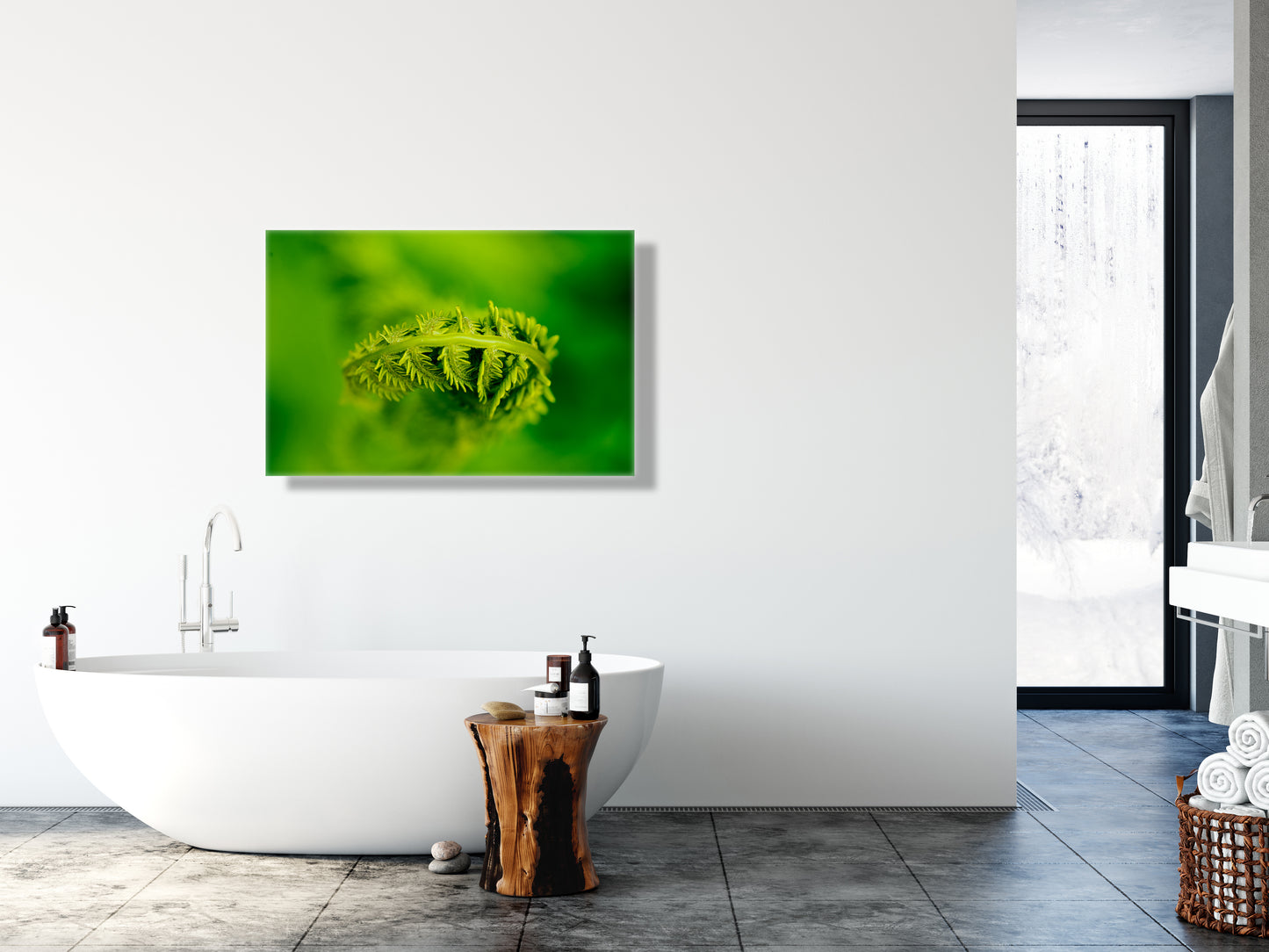 "Fiddlehead" - Botanical Art