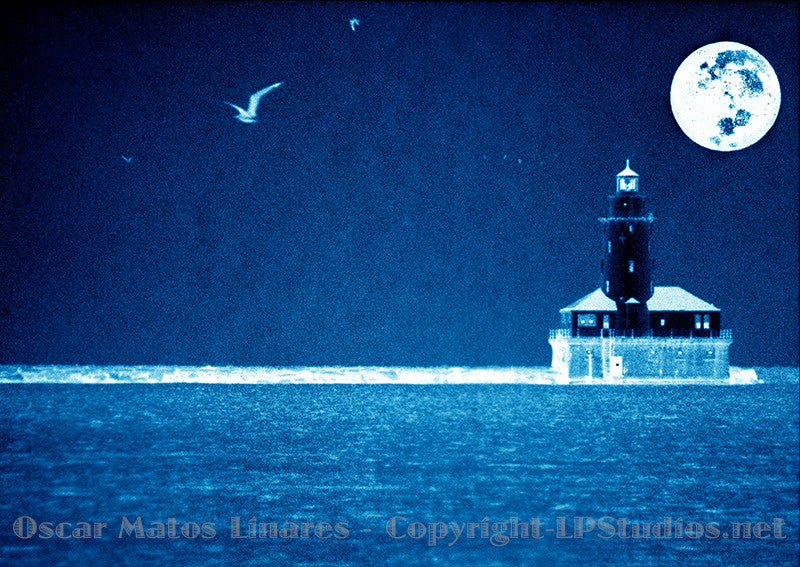 "Moon Rise" - Landscape Art