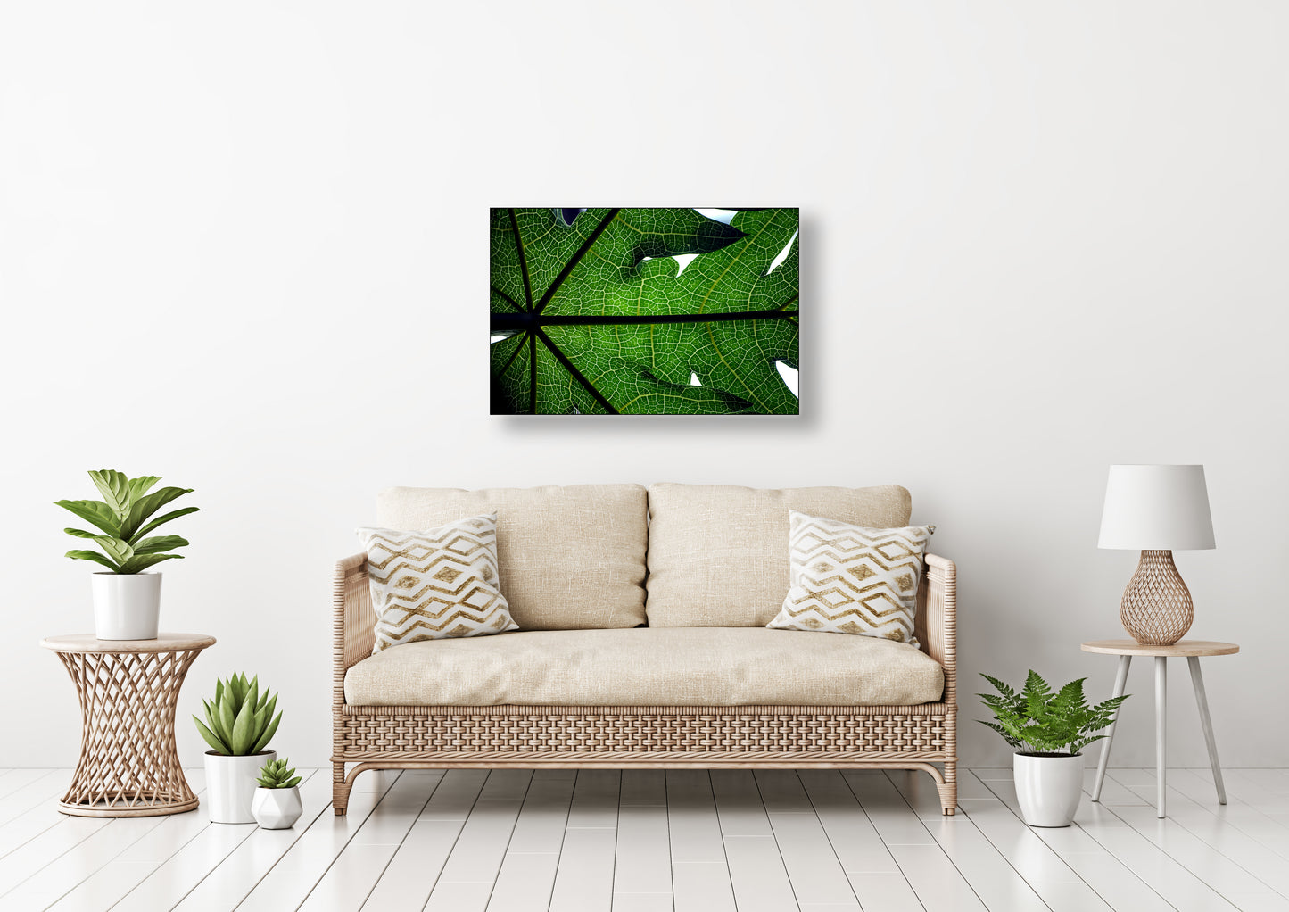 "Papaya Leaf" - Botanical Art