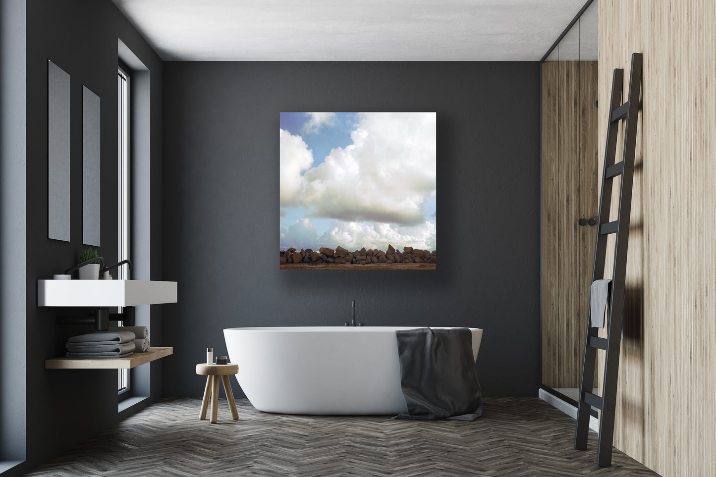 "Storm Path" - Landscape Art