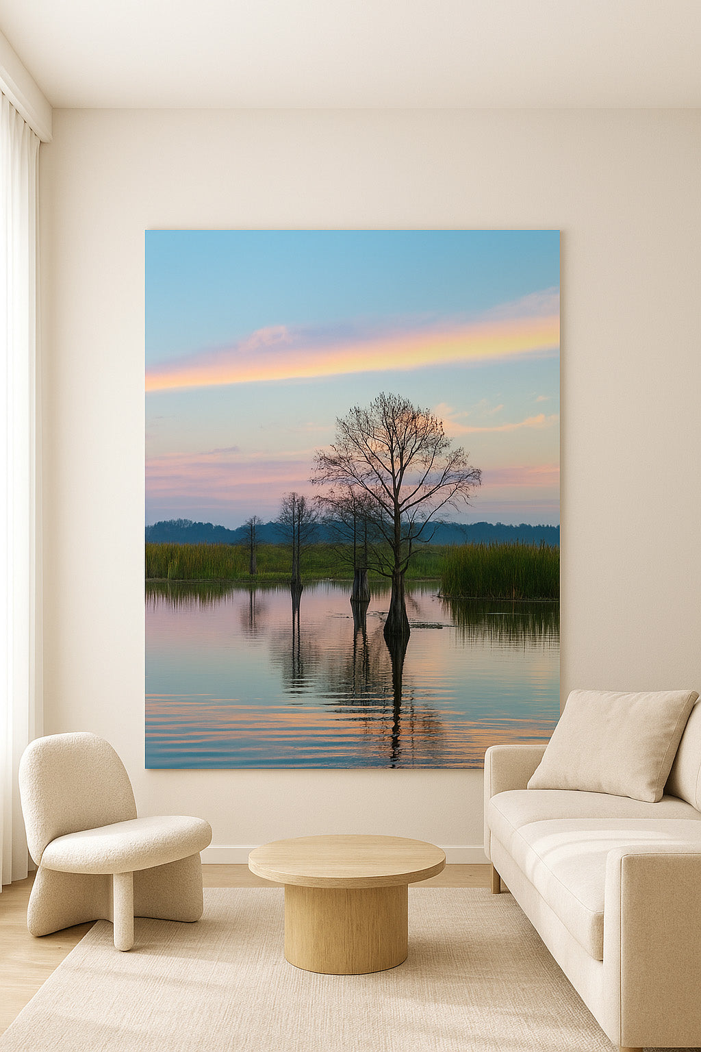 "Lake Land Escape" - Landscapes Art