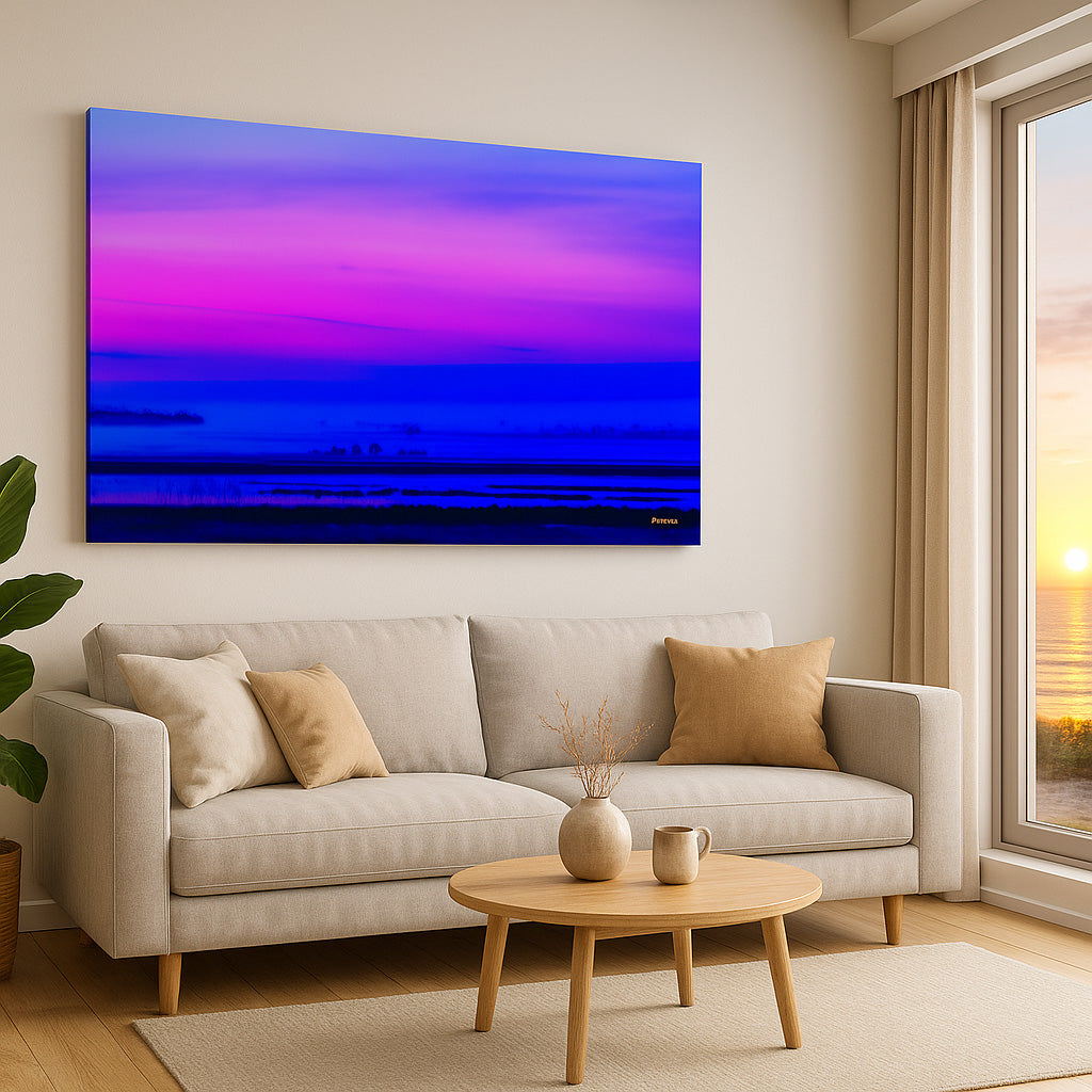 "Realize (Cows Field)" - Landscape Art