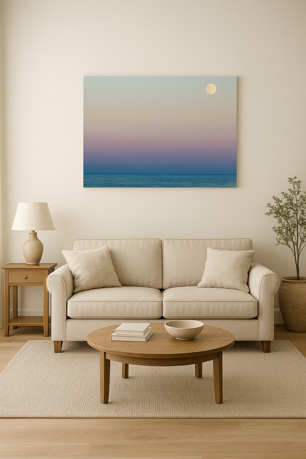 "Sunset at Virginia Beach" - Landscape Art