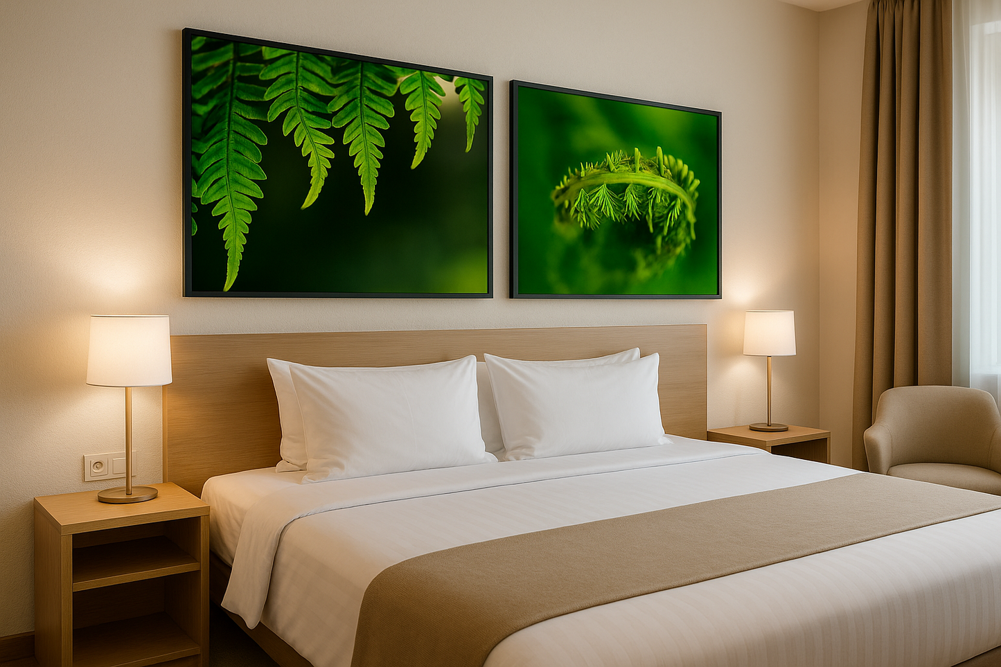 "Fiddlehead" - Botanical Art