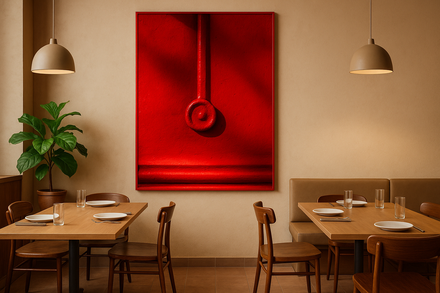 "The Pendulum" - Minimalist Art