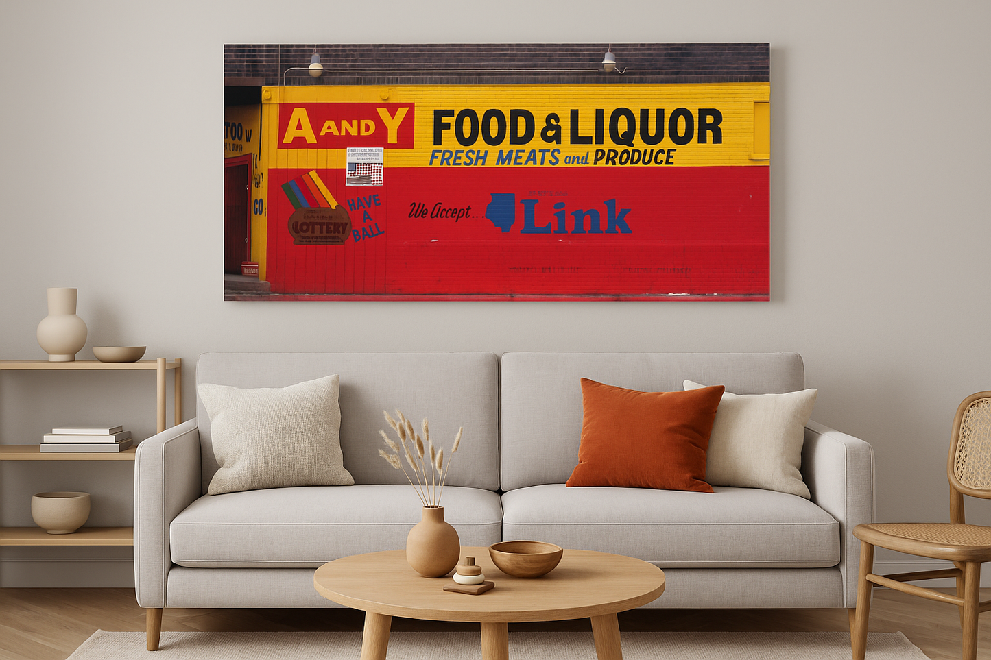 "A and Y" - Cityscape Art