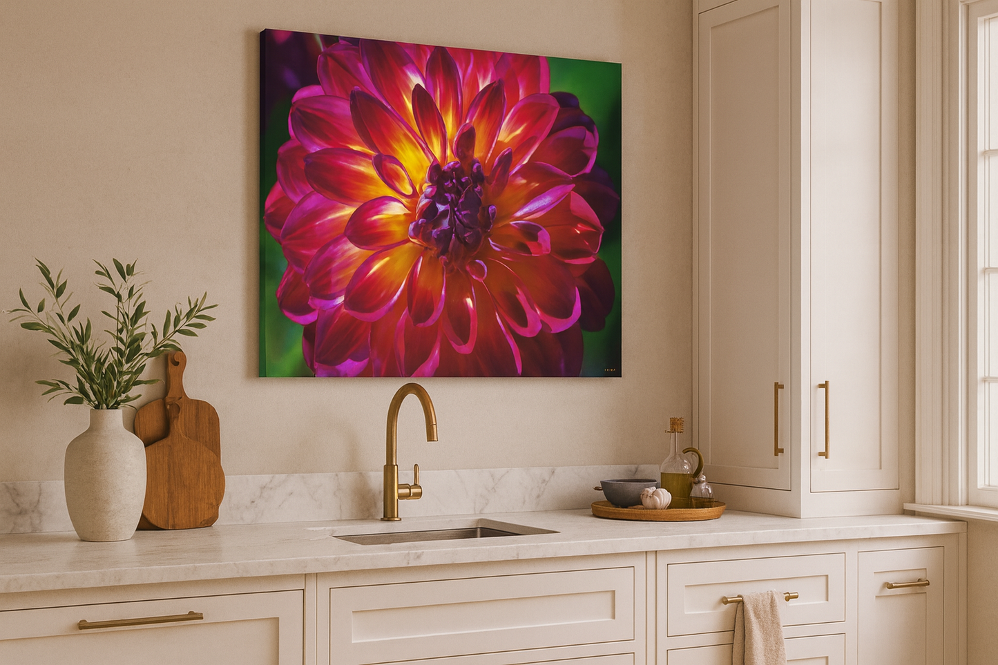 "Fire Storm" - Botanical Art