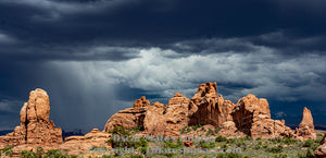 "Relief and concern at Moab" - Landscape Art