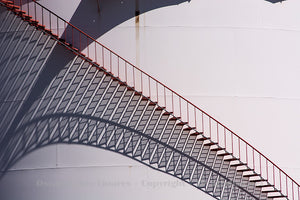 "Tanker - Staircase" - Minimalist Art